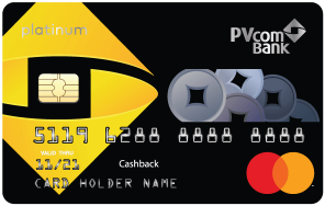 Điều kiện và Biểu phí thẻ PVcomBank CashBack Platinum 