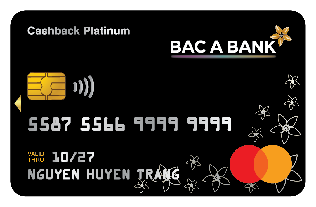 Thẻ Bac A Bank MasterCard CashBack Platinum