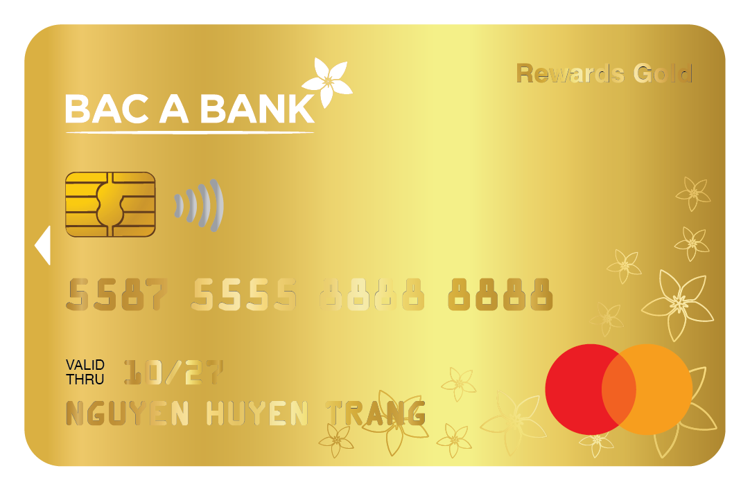 Thẻ Bac A Bank Rewards Gold - Happy Life