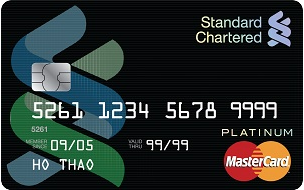 Giới thiêu và Tính năng thẻ Platinum CashBack Standard Chartered