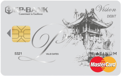 Thẻ GPBanK Vision Debit MasterCard