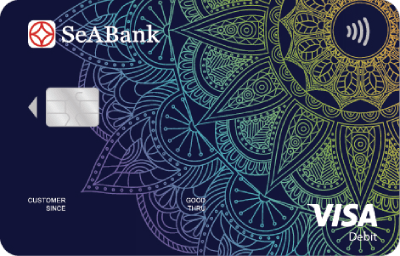 Thẻ ghi nợ quốc tế SeABank Visa Gold