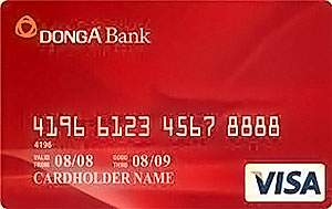 Thẻ tín dụng Visa DongA Bank