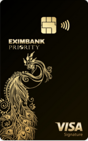 Điều kiện và Biểu phí thẻ Eximbank Visa Signautre