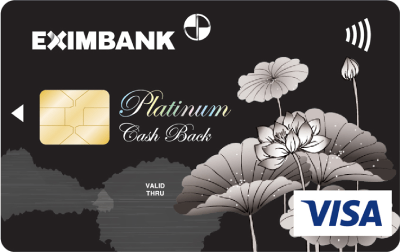 Thẻ EximBank Visa Platinum CashBack