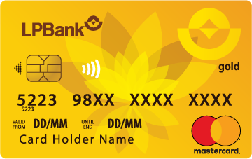 Thẻ MasterCard Gold LPBank