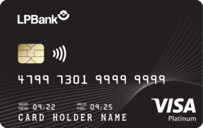 Điều kiện và Biểu phí thẻ Visa platinum LPBank