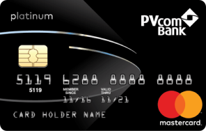 Thẻ PVcomBank Mastercard Platinum 