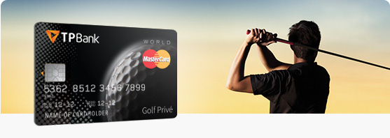 Thẻ TPBank World MasterCard Golf Prive