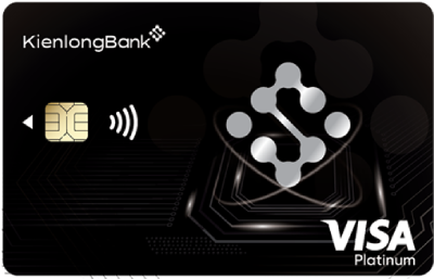 Thẻ tín dụng quốc tế KienlongBank Visa Contactless Plantimum