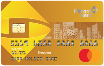 Điều kiện và Biểu phí thẻ PVcomBank Shopping Standard