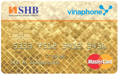 Điều kiện và Biểu phí thẻ SHB Vinaphone MasterCard