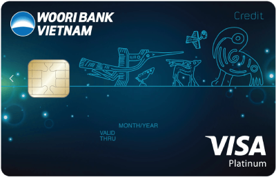 Giới thiệu và Điểm nổi bật thẻ Woori Visa Platinum