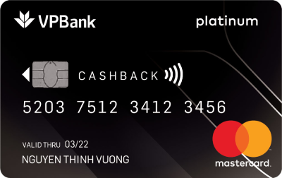 Giới thiệu và Tính năng nổi bật VPBank Platinum Cashback