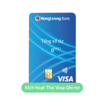 Tổng quan về thẻ Visa ghi nợ HongLeong Bank