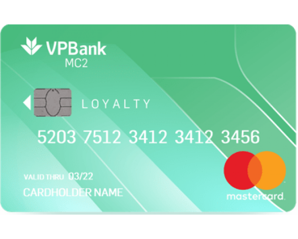 Giới thiệu và Tính năng nổi bật VPBank MC2 MasterCard