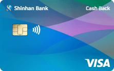 Giới thiệu và Ưu đãi thẻ Shinhan Visa Cash Back Chuẩn